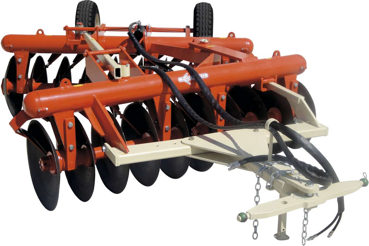 grada de discos semipesada sd 30 t y sd 35 t con ruedas traseras